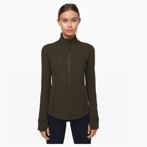 Lululemon DEFINE JACKET *LUON in Dark Olive